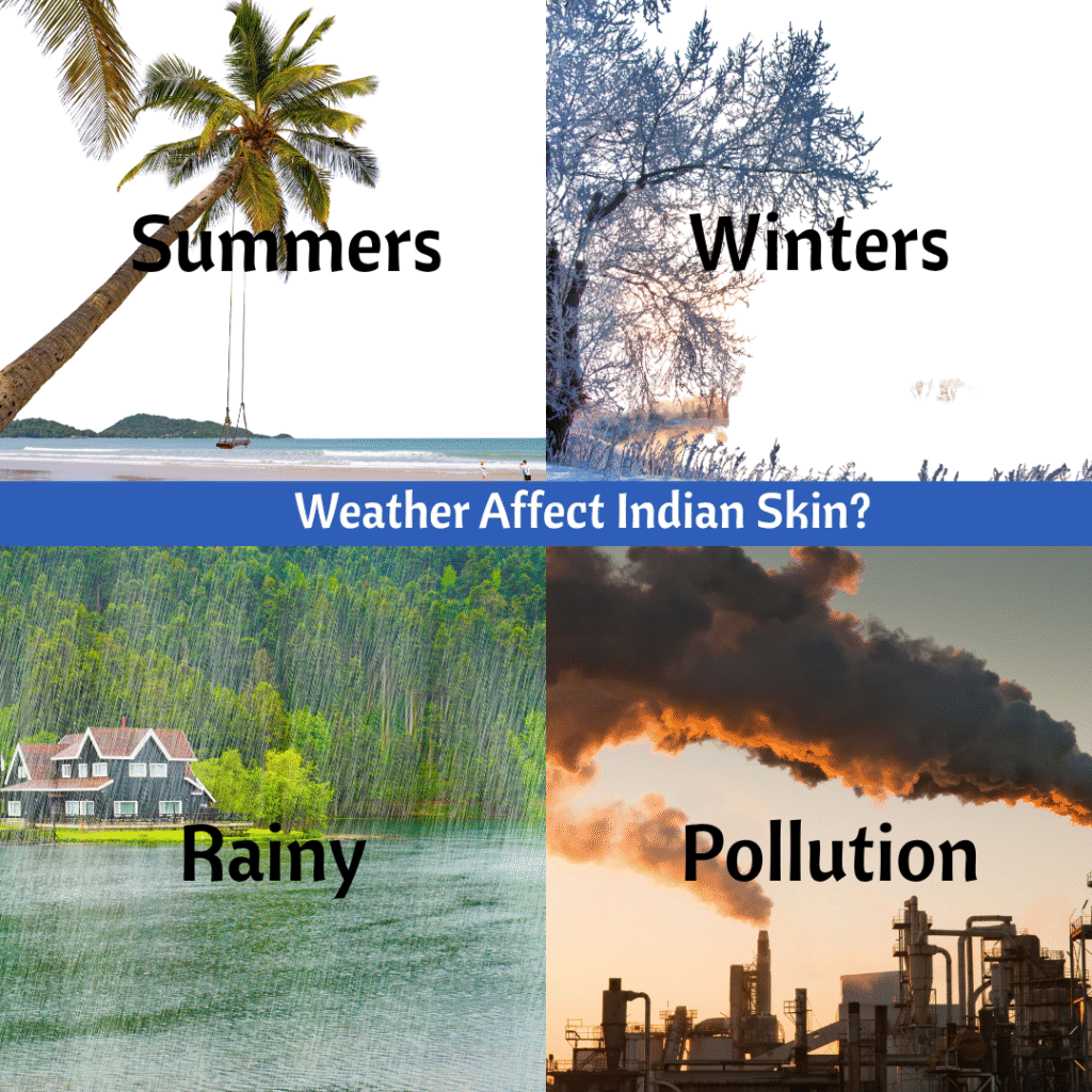 Weather Affect Indian Skin