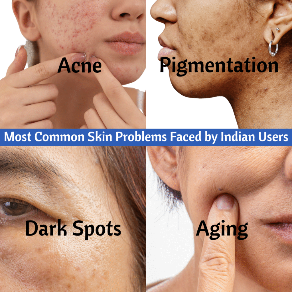 Most Common Skin Problems Faced by Indian Users